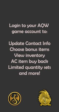 aqw account manager|AQ Manage Acct